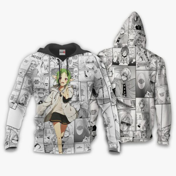 Mushoku Tensei Sylphiette Hoodie Manga Mix Anime Shirts 3