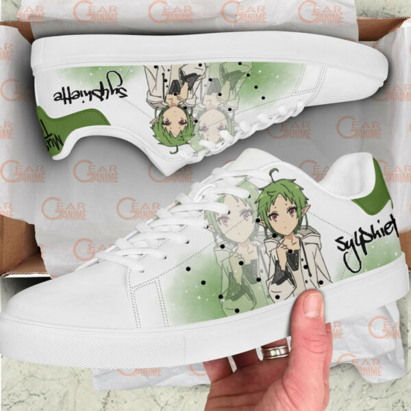 Mushoku Tensei Sylphiette Skate Shoes Custom Anime Sneakers 2