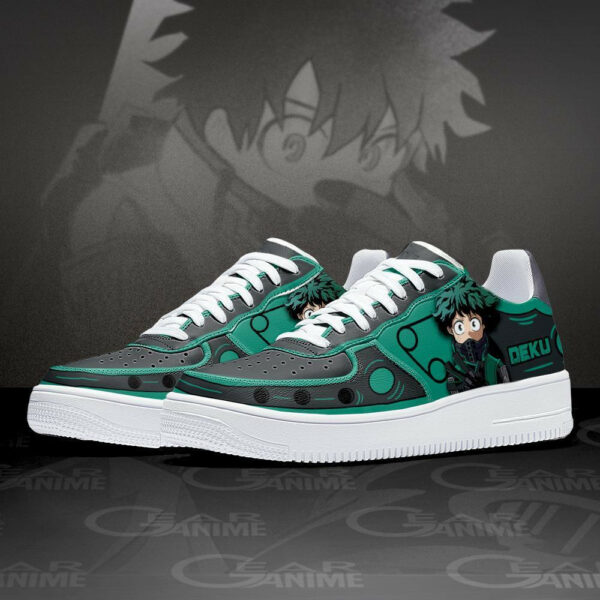 Musketeer Deku Air Shoes Custom Anime My Hero Academia Sneakers 2