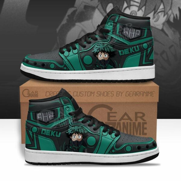 Musketeer Deku Shoes Custom My Hero Academia Anime Sneakers 1