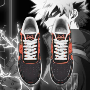 Musketeer Katsuki Bakugo Air Shoes Custom Anime My Hero Academia Sneakers 7