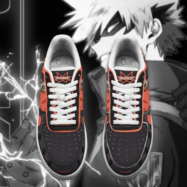 Musketeer Katsuki Bakugo Air Shoes Custom Anime My Hero Academia Sneakers 4