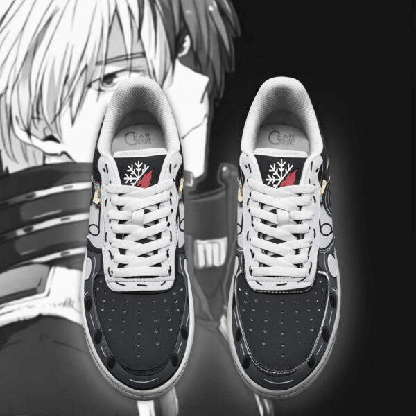 Musketeer Shoto Todoroki Air Shoes Custom Anime My Hero Academia Sneakers 4