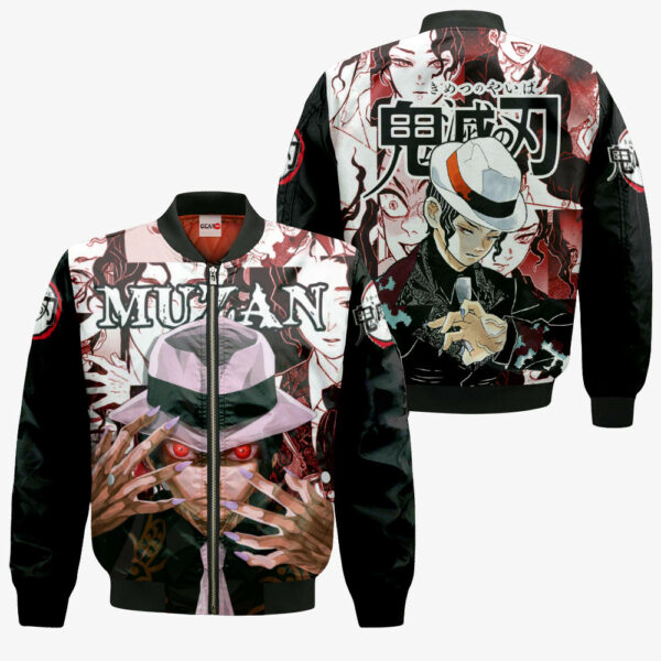 Muzan Kibutsuji Hoodie Custom Kimetsu Anime Merch Clothes Manga Style 4