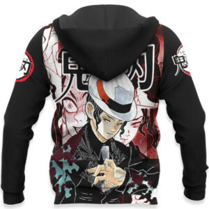 Muzan Kibutsuji Hoodie Custom Kimetsu Anime Merch Clothes Manga Style 10