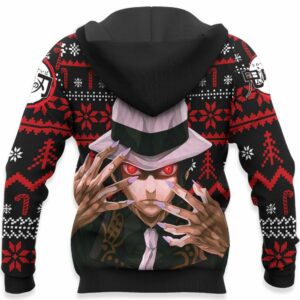 Muzan Kibutsuji Ugly Christmas Sweater Custom Anime Kimetsu XS12 8