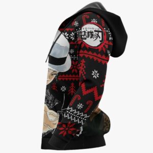 Muzan Kibutsuji Ugly Christmas Sweater Custom Anime Kimetsu XS12 9