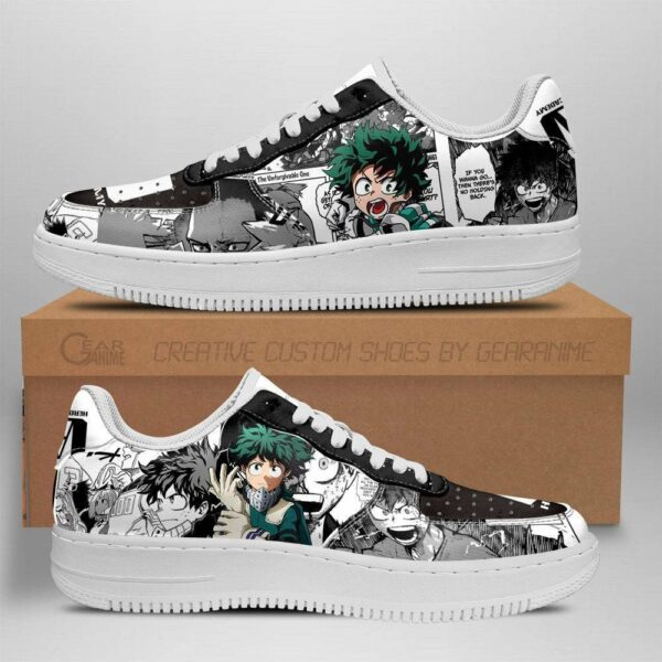 My Hero Academia Air Shoes Custom BNHA Manga Mixed Anime Sneakers 1