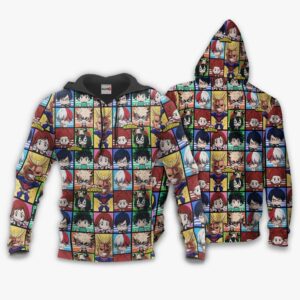 My Hero Academia Anime Hoodie Characters Custom Anime Shirts 9