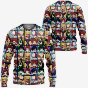 My Hero Academia Anime Hoodie Characters Custom Anime Shirts 10