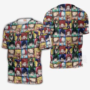 My Hero Academia Anime Hoodie Characters Custom Anime Shirts 11