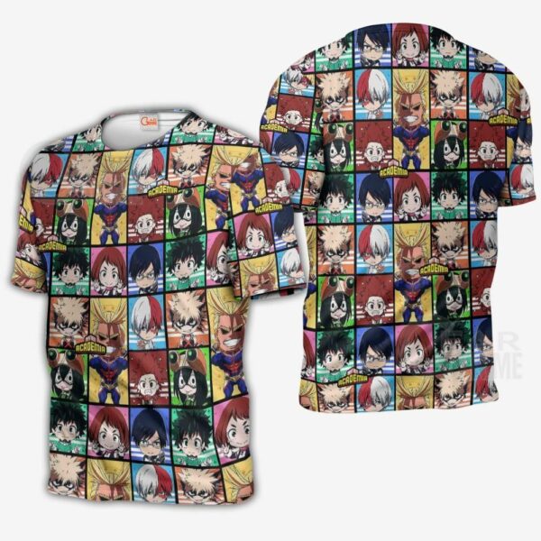 My Hero Academia Anime Hoodie Characters Custom Anime Shirts 5