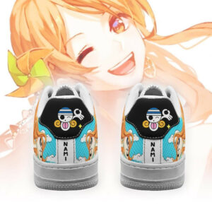 Nami Air Shoes Custom Anime One Piece Sneakers 5