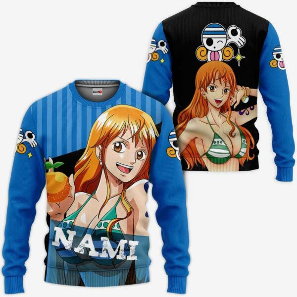 Nami Hoodie Cat Burglar One Piece Anime Shirts 2