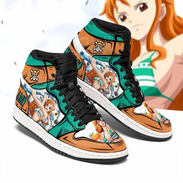 Nami Shoes Clima Tact Custom Anime One Piece Sneakers 2