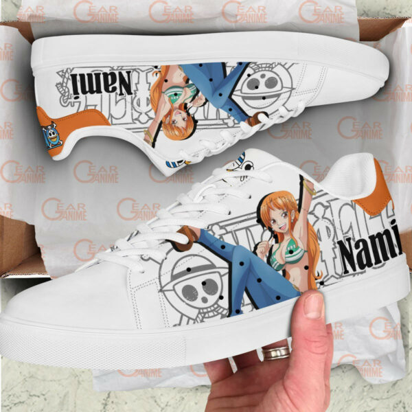 Nami Skate Shoes Custom Anime One Piece Shoes 2