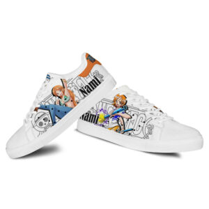 Nami Skate Shoes Custom Anime One Piece Shoes 6
