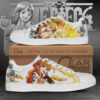 Demon Slayer Kyojuro Rengoku Skate Shoes Custom Anime Sneakers 9