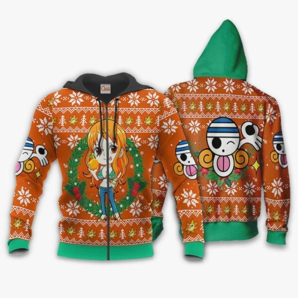 Nami Ugly Christmas Sweater One Piece Anime Xmas 2