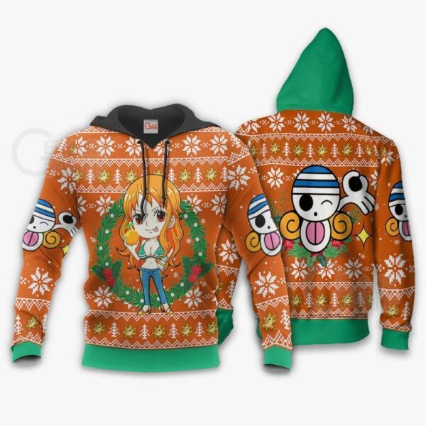 Nami Ugly Christmas Sweater One Piece Anime Xmas 3