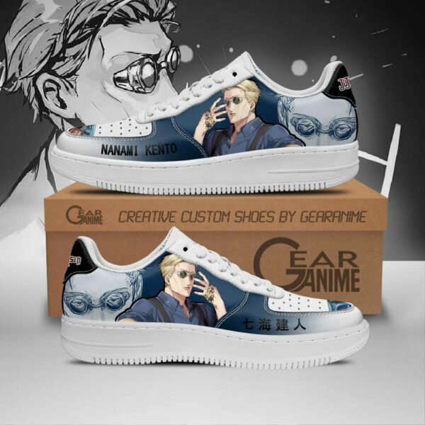 Nanami Kento Jujutsu Kaisen Air Shoes Custom Anime Sneakers 1