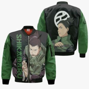 Nara Shikamaru Hoodie Shirt Naruto Anime Zip Jacket 9