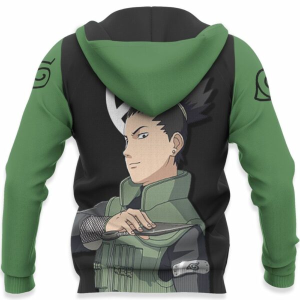Nara Shikamaru Hoodie Shirt Naruto Anime Zip Jacket 5