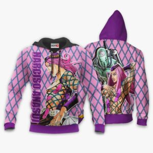 Narciso Anasui Hoodie Custom Anime JJBAs Merch Clothes 8