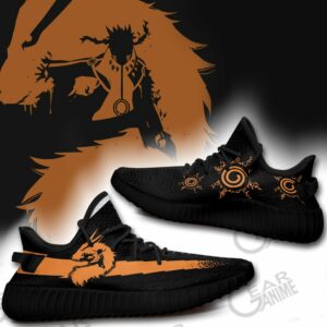 Naruto Kurama Mode Shoes Naruto Custom Anime Shoes SA10 7