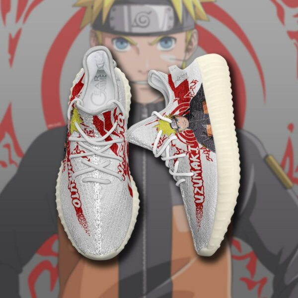 Uzumaki Naruto Shoes Kurama Seal Custom Anime Shoes SA10 2