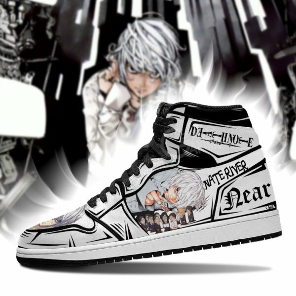 Nate River Near Shoes Custom Death Note Anime Sneakers Fan MN05 3