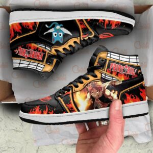 Natsu And Happy Shoes Custom Anime Fairy Tail Sneakers 5