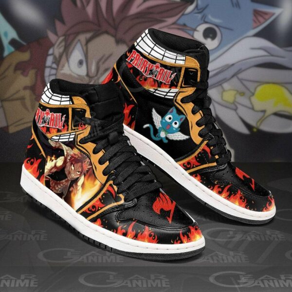 Natsu And Happy Shoes Custom Anime Fairy Tail Sneakers 2