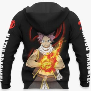 Natsu Dragneel Hoodie Fairy Tail Anime Merch Clothes 10