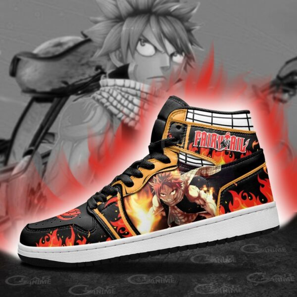 Natsu Dragneel Shoes Custom Anime Fairy Tail Sneakers 4