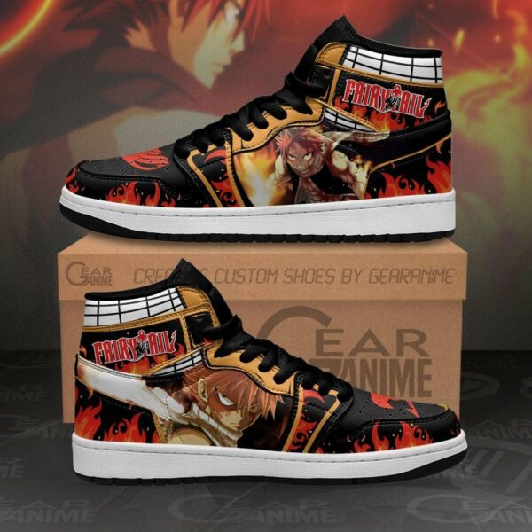 Natsu Dragneel Shoes Custom Anime Fairy Tail Sneakers 1