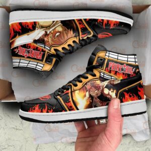 Natsu Dragneel Shoes Custom Anime Fairy Tail Sneakers 6