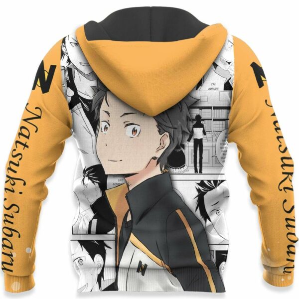 Natsuki Subaru Hoodie Re:Zero kara Hajimeru Isekai Seikatsu Anime Shirt 5