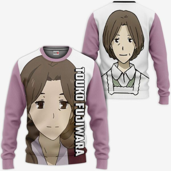 Natsume Yuujinchou Touko Fujiwara Hoodie Shirt Anime Zip Jacket 2