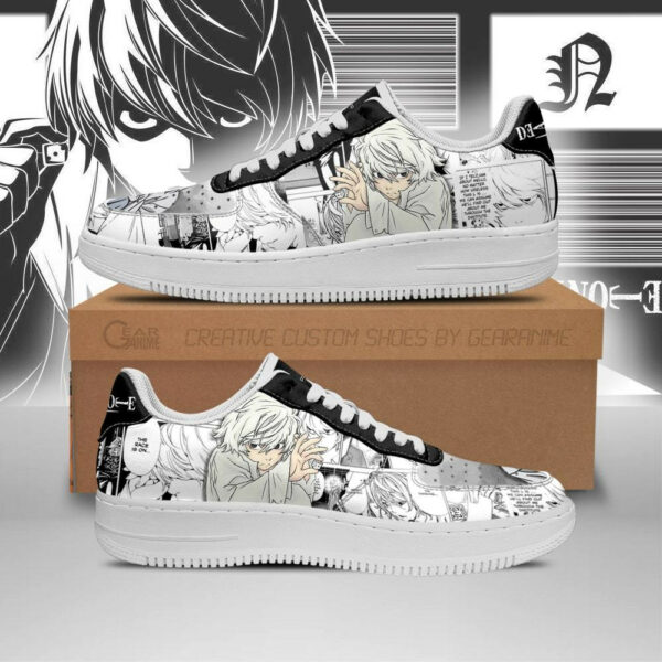 Near Shoes Death Note Anime Sneakers Fan Gift Idea PT06 1