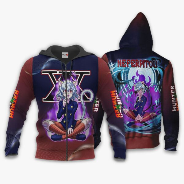 Neferpitou Hoodie Custom Anime HxH Merch Clothes 1