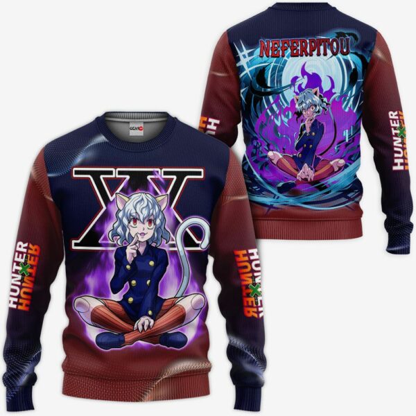 Neferpitou Hoodie Custom Anime HxH Merch Clothes 2