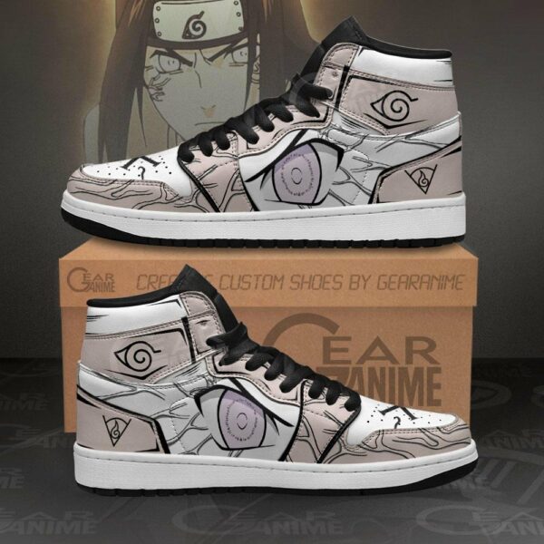 Neji Byakugan Eyes Shoes Custom Anime Sneakers 1