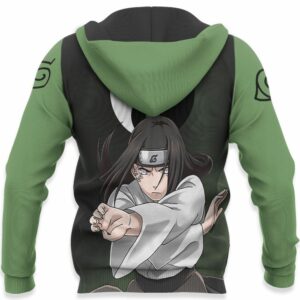 Neji Hyuga Hoodie Shirt Naruto Anime Zip Jacket 10