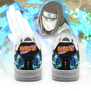 Neji Hyuga Shoes Custom Anime Sneakers Leather 5