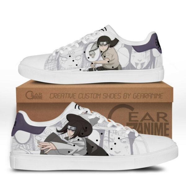 Neji Hyuga Skate Shoes Custom Naruto Anime Sneakers 1