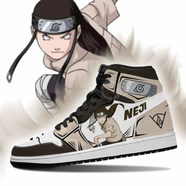 Neji Hyuga Sneakers Symbol Costume Anime Shoes 3