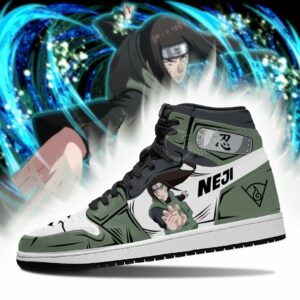 Neji Hyuga Sneakers Uniform Costume Anime Shoes 6
