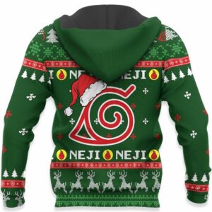 Neji Hyuga Ugly Christmas Sweater Custom Naruto Anime XS12 8