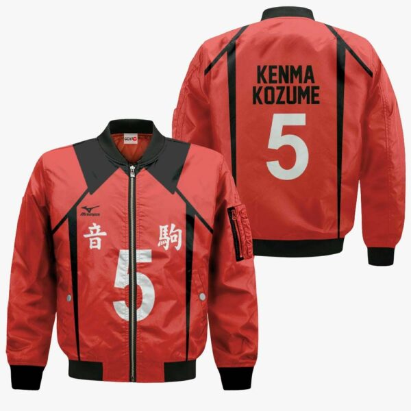Nekoma Kenma Kozume Hoodie Uniform Num 5 Haikyuu Anime Shirt 5
